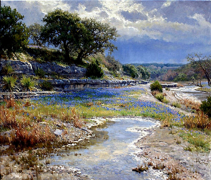 大地诗篇 美国油画家马克·霍沃思的风景画世界